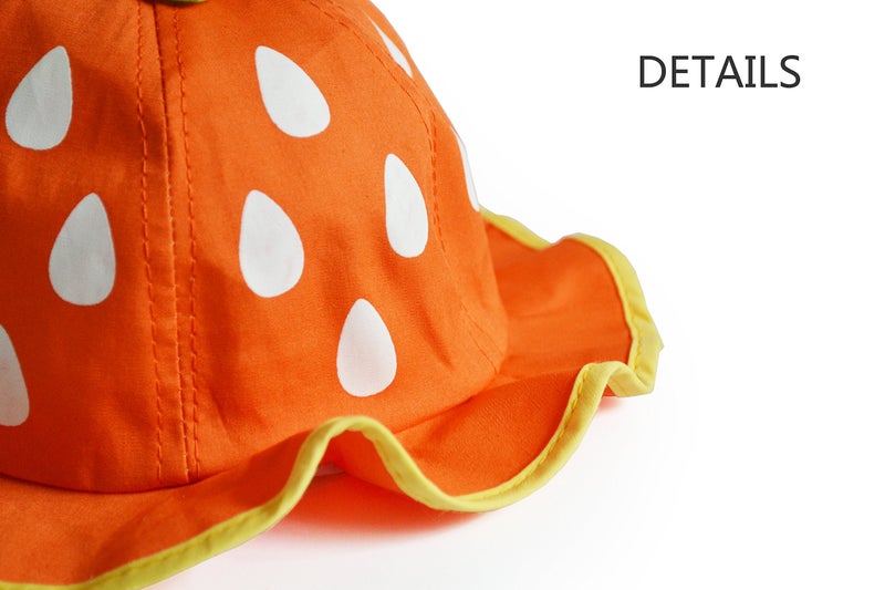 UltraKey Bucket Hat, Fashion Baby Kids Boys Girls Strawberry Cap Toddler Spring Bucket Hat Sun Cap - Image 3